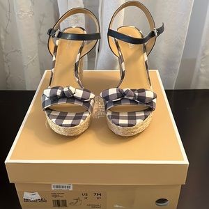 Michael Kors Pippa Espadrille Wedge Platforms